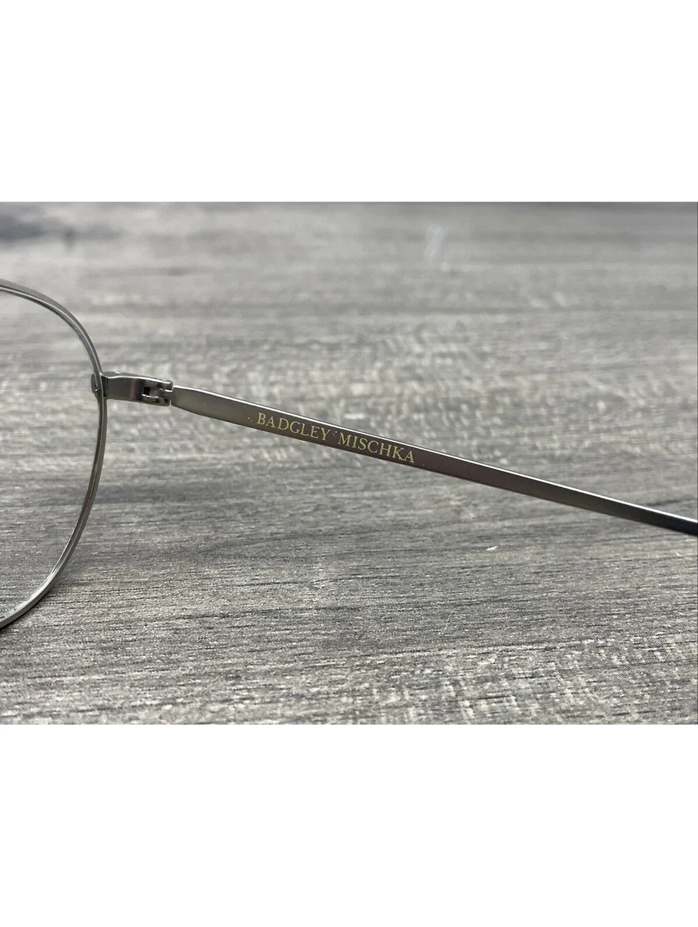 Badgley Mischka Eyeglasses Frames Only, Carter, 48-20-145, Antique Gold